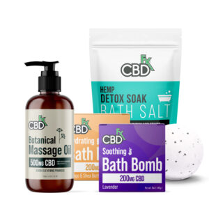 CBDfx skincare set