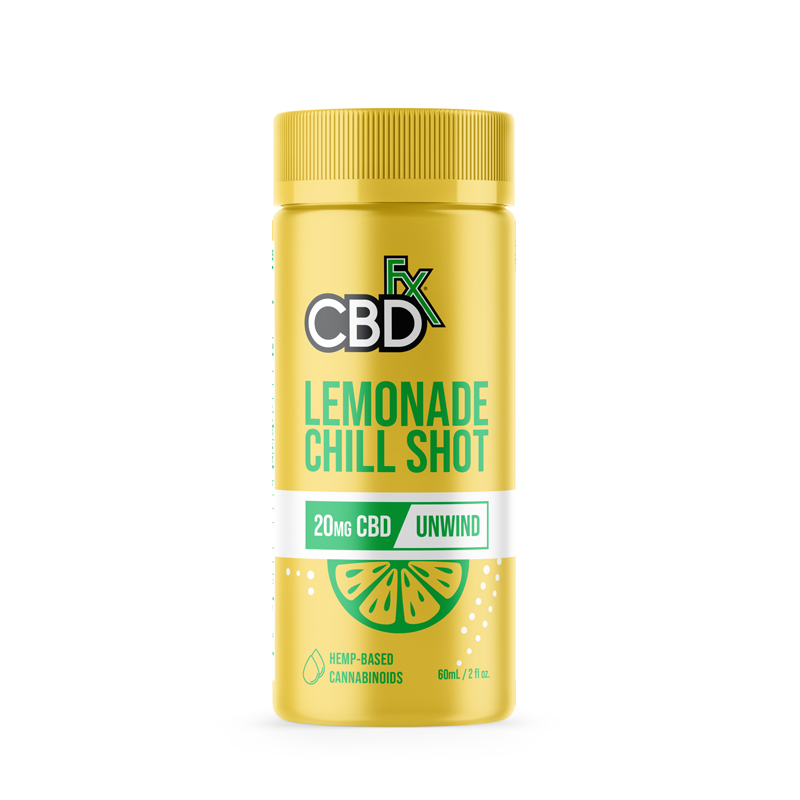 cbdfx chillshot lemonade