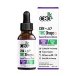 cbdfx photo render tincture delta  thc sweet dreams blend  nov