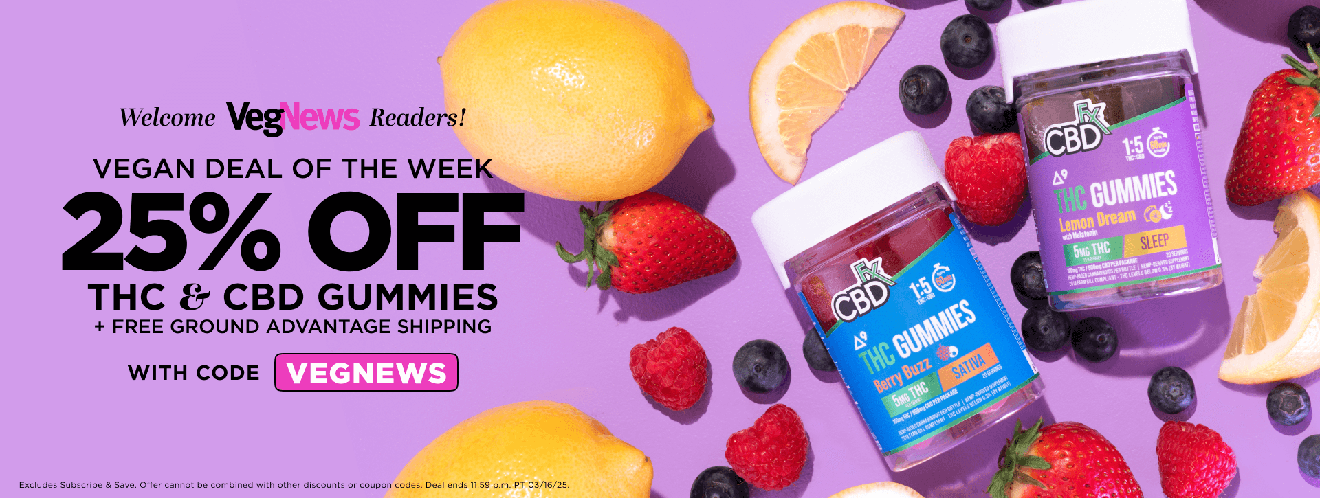 VegNews Mar  Landing Page Banner Desktop ()